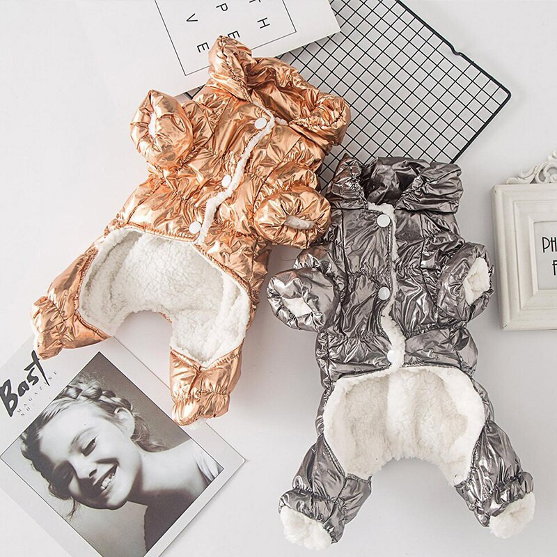 Talvine koerajope mantel soojad paksud riided väikestele koertele kassidele veekindel prantsuse buldogi taks Yorkie sügise kostüüm