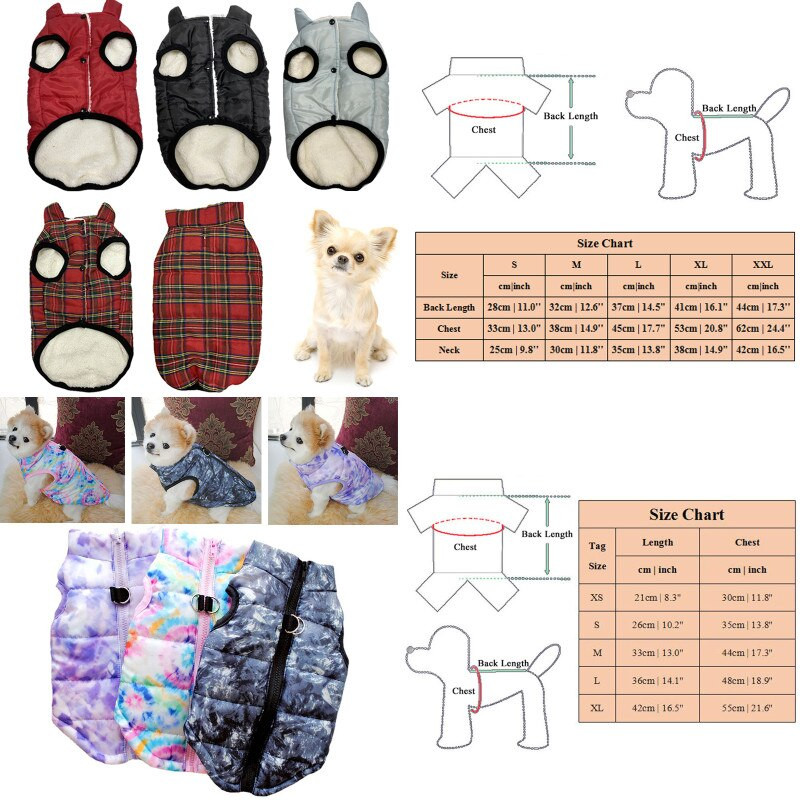 Naminio šuns liemenė Striukė rudens žiemai šilta medvilniniai šunų paltai Drabužiai mažiems vidutiniams dideliems šunims Čihuahua prancūzų buldogų mopsų drabužiai