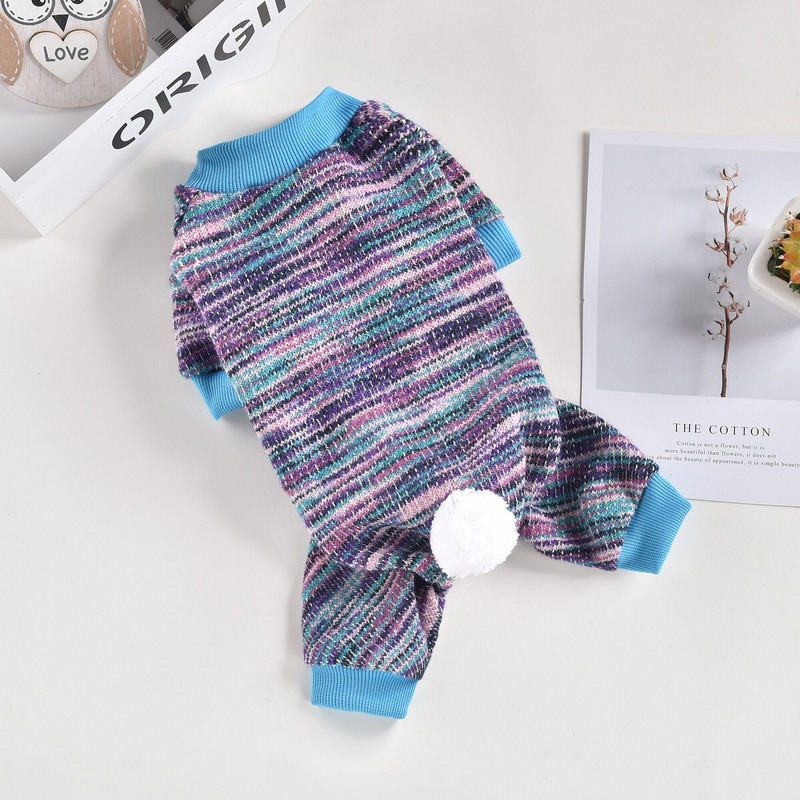 Overal pre psa a mačku s kapucňou, dúhový dizajn, kabát pre domáce zvieratá, šteňa, bunda, jarné/jesenné oblečenie