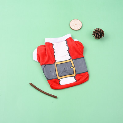 Koera jõuluriided Prantsuse buldogi lemmikloomariided Pehmed uusaasta lemmikloomariided väikestele keskmistele koertele Chihuahua kutsikas Ropa Perro mops