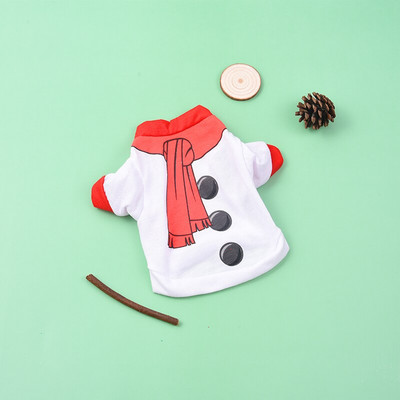 Koera jõuluriided Prantsuse buldogi lemmikloomariided Pehmed uusaasta lemmikloomariided väikestele keskmistele koertele Chihuahua kutsikas Ropa Perro mops