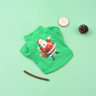 Koera jõuluriided Prantsuse buldogi lemmikloomariided Pehmed uusaasta lemmikloomariided väikestele keskmistele koertele Chihuahua kutsikas Ropa Perro mops