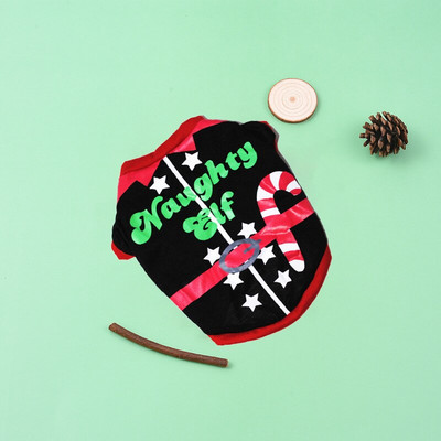 Koera jõuluriided Prantsuse buldogi lemmikloomariided Pehmed uusaasta lemmikloomariided väikestele keskmistele koertele Chihuahua kutsikas Ropa Perro mops