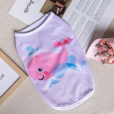 Multifilmi kutsika koera vesti särk Suvised lemmikloomariided väikestele koertele Chihuahua Yorkshire`i malta särgid Koerad Lemmikloomad Riided Kassirõivad