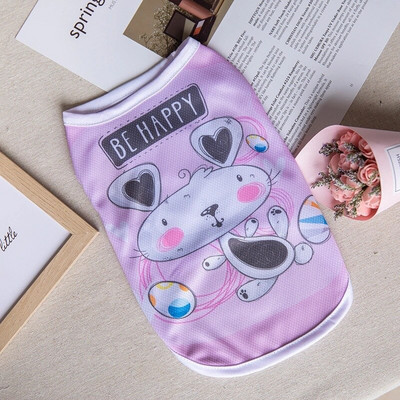 Multifilmi kutsika koera vesti särk Suvised lemmikloomariided väikestele koertele Chihuahua Yorkshire`i malta särgid Koerad Lemmikloomad Riided Kassirõivad