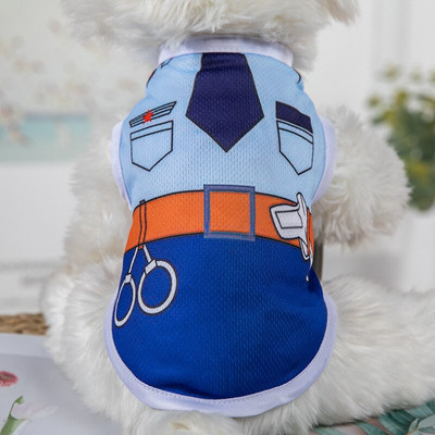 Multifilmi kutsika koera vesti särk Suvised lemmikloomariided väikestele koertele Chihuahua Yorkshire`i malta särgid Koerad Lemmikloomad Riided Kassirõivad