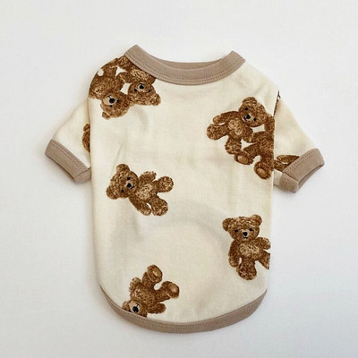 Armsad lemmikloomad vabaajarõivad Kutsika Koera riided Puudel Teddy Bichon Koer Kass Pommeri Yorkshire terjer Šnautser Väikeste koerte rõivad XS