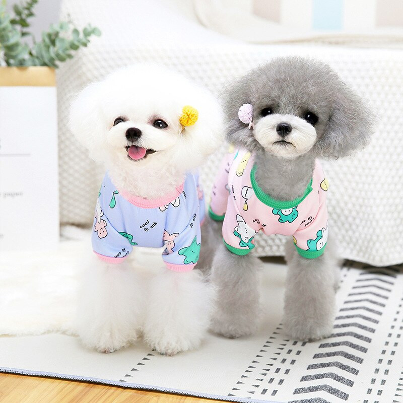 Μαλακό Fleece Ολόσωμη φόρμα για σκύλους Ζεστά χειμωνιάτικα ρούχα για σκύλους Χαριτωμένη πιτζάμες για μικρά σκυλιά Ρούχα για κατοικίδια για κουτάβι Ρούχα για σκύλους York Shih Tzu