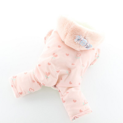 Σούπερ ζεστά ρούχα για σκύλους χειμερινή φόρμα για σκύλους York Pomeranian Chihuahua Bichon Κοστούμια μικρού μεγέθους για σκύλους