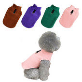 Zimná mäkká flísová bunda pre psov, oblečenie pre šteniatka, kabát pre francúzskeho buldočka, kostýmy pre mopsov pre malé psy, vesta pre čivavu a yorkshirského psa