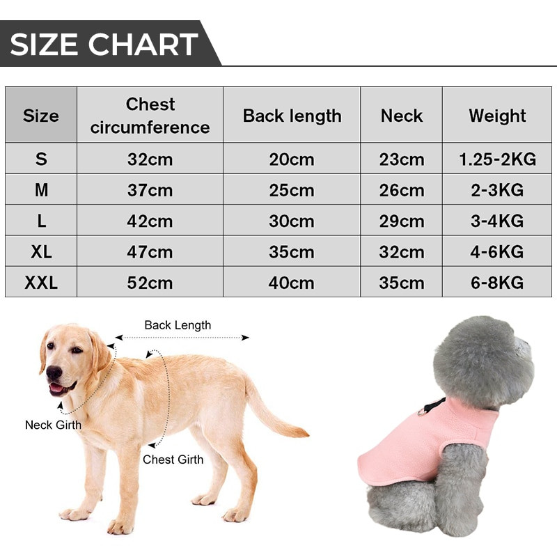 Zimná mäkká flísová bunda pre psov, oblečenie pre šteniatka, kabát pre francúzskeho buldočka, kostýmy pre mopsov pre malé psy, vesta pre čivavu a yorkshirského psa