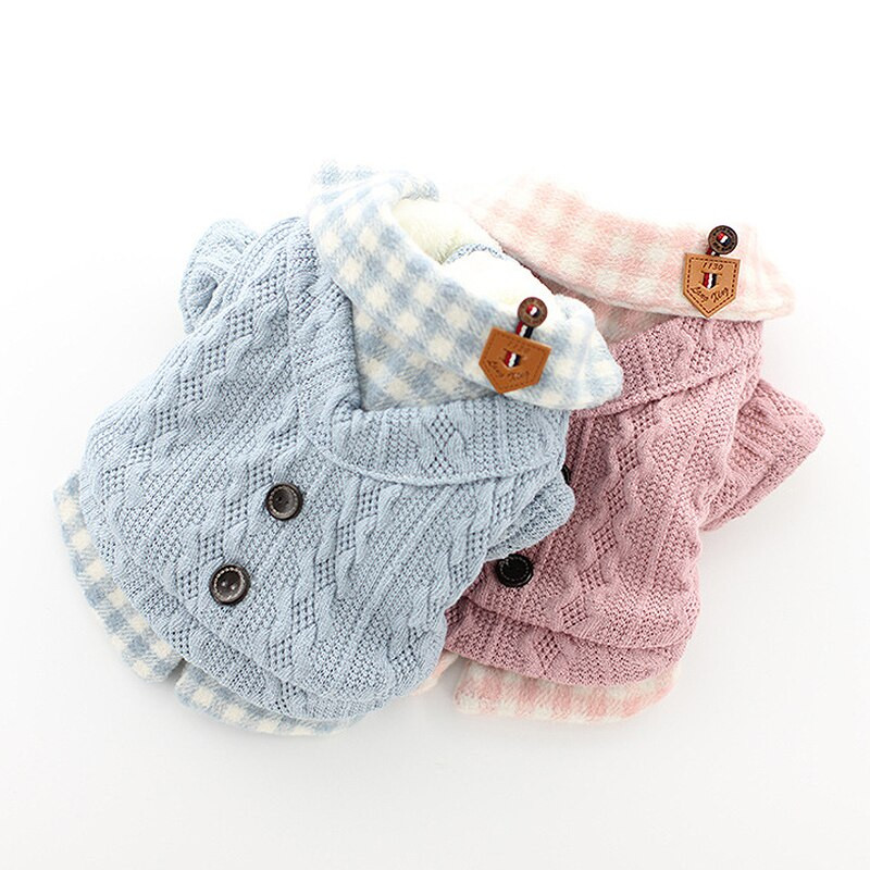 Módne zahusťovacie teplé oblečenie pre domáce zvieratá pre mačky, zimné oblečenie pre psov, pohodlný zimný kabát pre malé a stredné psy