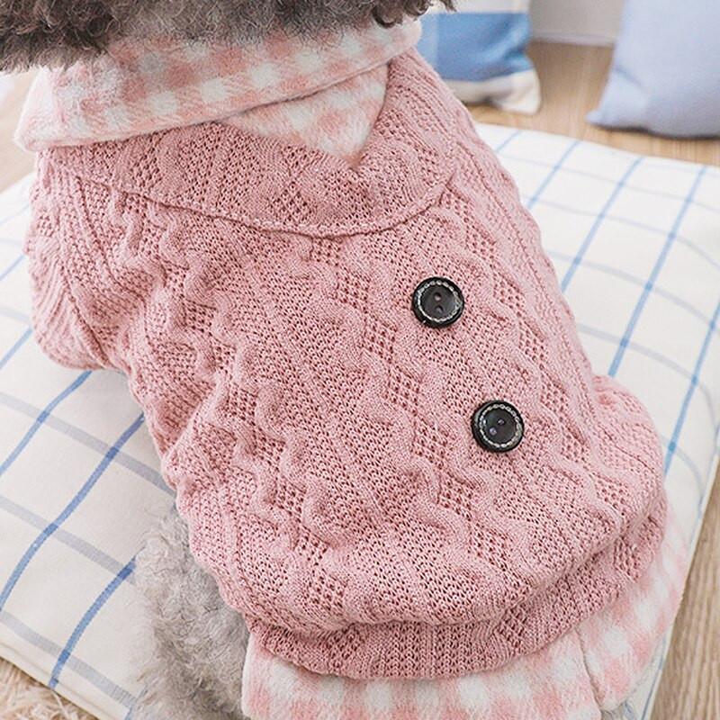 Módne zahusťovacie teplé oblečenie pre domáce zvieratá pre mačky, zimné oblečenie pre psov, pohodlný zimný kabát pre malé a stredné psy