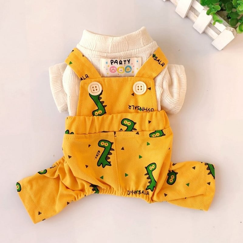 Haine pentru câini mici, iarnă, toamnă, modă, salopetă, lână de pisică, pulover de desene animate, cățeluș, haină caldă, dulce, costum gros, pudel, chihuahua, pug