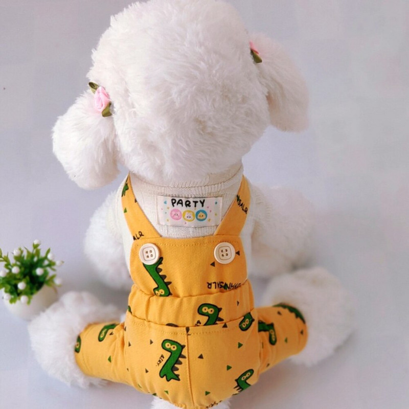Haine pentru câini mici, iarnă, toamnă, modă, salopetă, lână de pisică, pulover de desene animate, cățeluș, haină caldă, dulce, costum gros, pudel, chihuahua, pug