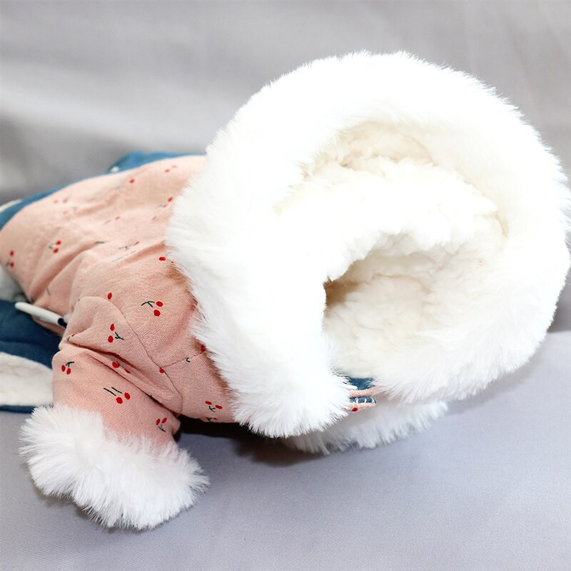 Zimné oblečenie pre psov, zahusťovacie teplé oblečenie pre psov, overal, kabát, bunda, šteňa, overal, Yorkshire Pomeranian Poodle Bichon Pet Costume