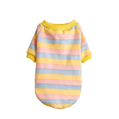 Lemmikloomakapuuts Kontrastne kapuuts Sügis- ja Talvine Soe Triibuline Lemmikloomariided INS Universaalne Triibuline Pehme Mugav Soe Kapuuts Koertele