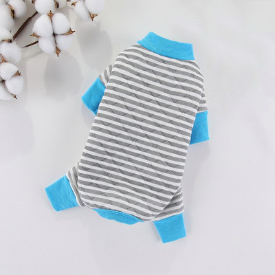 Talvised kombinesoonid koertele Tepitud kombinesoon yorkidele Chihuahua triibuline väikeste koerte riided fliisist lemmiklooma kassi riided