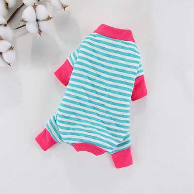 Talvised kombinesoonid koertele Tepitud kombinesoon yorkidele Chihuahua triibuline väikeste koerte riided fliisist lemmiklooma kassi riided