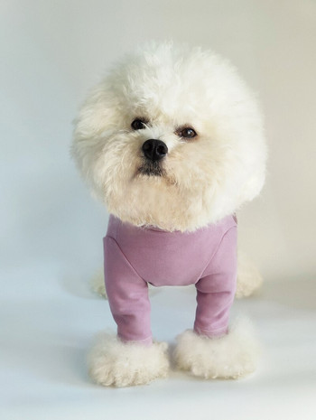 Μαλακή φόρμα πιτζάμες για σκύλους χειμωνιάτικη φόρμα για κατοικίδια Yorkie Pomeranian Μαλτέζικη κανίς Bichon Μικρά ρούχα για κατοικίδια σκύλους Ρούχα για κουτάβι