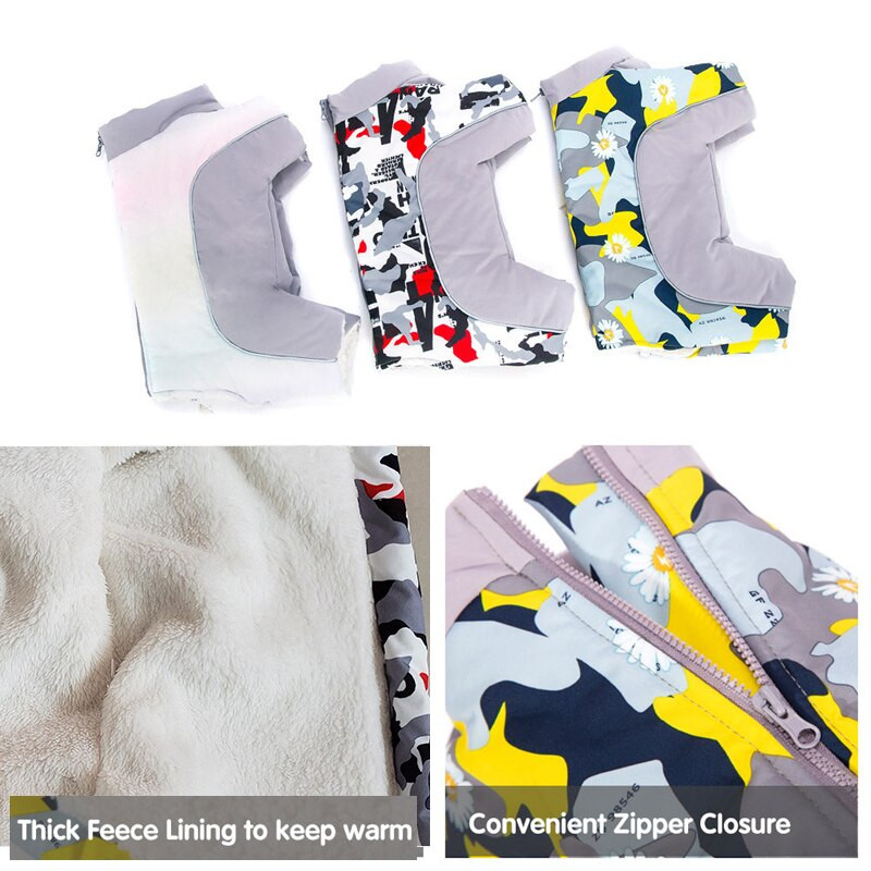 Poiss Tüdruk Lemmikkoerte kombinesoonid Krüsanteem Veekindlad Koerte Talveriided Helkurkostüüm Väikese Koera jaoks Mood Lemmikloomariided