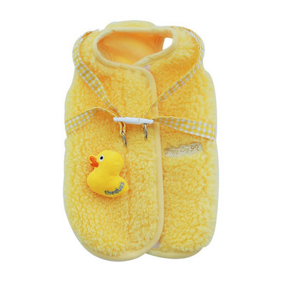 Lemmiklooma soe vest sügistalvine keskmine väike koerariided plüüsist jope Armsad rakmed ja jalutusrihma komplekt kassipoeg kutsikas armas mantel Puudel mops