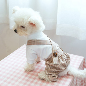 Ανοιξιάτικες φόρμες για σκύλους Κοστούμια για κουτάβι Romper Μικρά ρούχα για σκύλους Στολή Παντελόνι Yorkies Teddy Bichon Poodle Jumpsuits Ρούχα