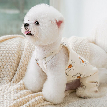 Ολόσωμη φόρμα για κατοικίδια Ρούχα Μικρά σκυλιά Στολή μόδας Χαριτωμένα ζαρτιέρες Chihuahua York Bulldog Ζεστό χειμωνιάτικο κοστούμι για κουτάβι σκύλου