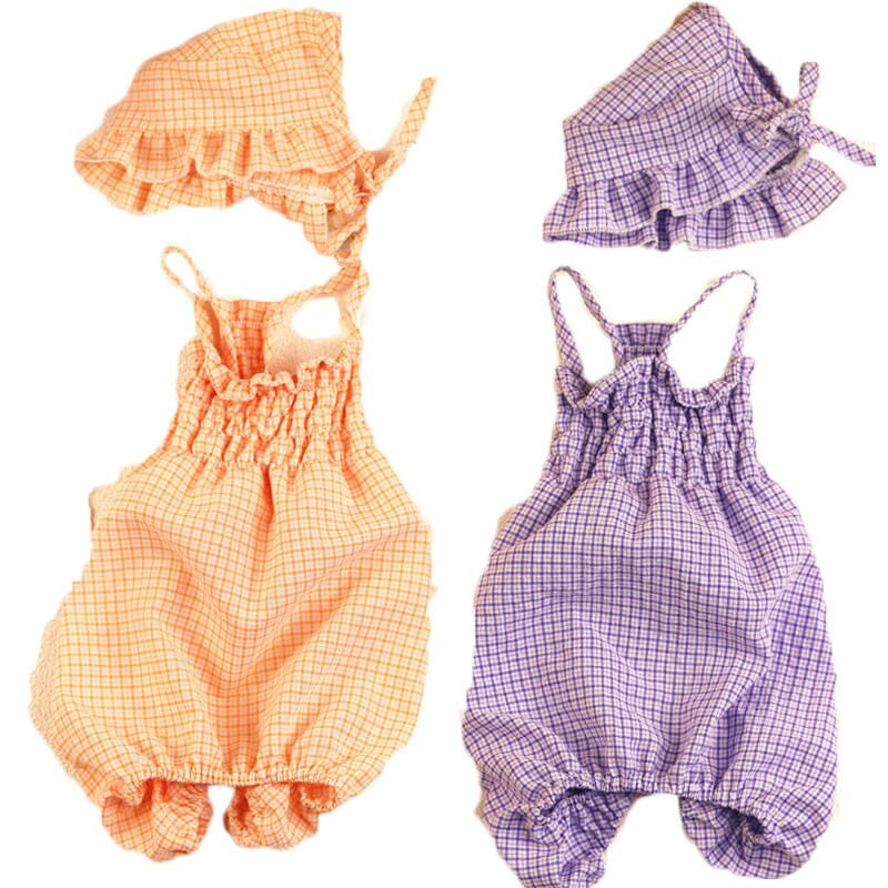 Oblečenie pre psov, fialovo-oranžové, letné, sling vesta, pyžamo s čiapkou, mačací kostým, pyžamo pre malé a stredné psy, veľkosť L