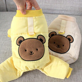 Zimné oblečenie pre psov, teplý overal pre psov, šteňací kabát, bunda, Yorkshirský Pomeranian Bichon Pudel, oblečenie pre domáce zvieratá