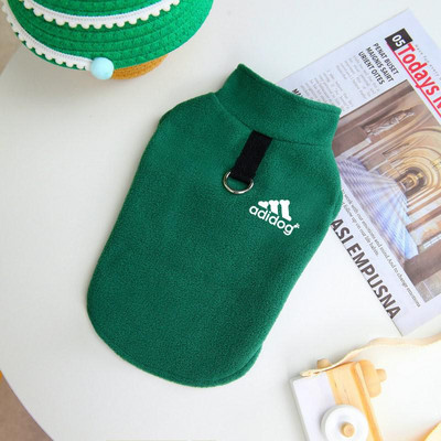 Fliisist koeravest sügistalvine lemmikloomakoerariided soojad koerte jope väikestele keskmistele koertele välisspordiriided prantsuse buldog