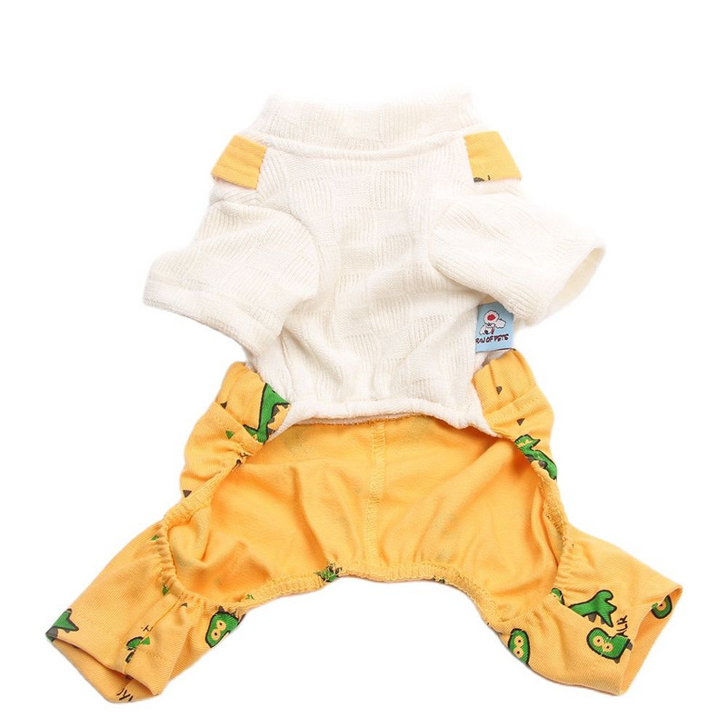 Koerakassi kampsuniga kapuuts dinosauruse disainiga lemmiklooma kutsika mantliga sügis-/talvereided, rõivad