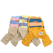 Kombinezon za pse i mačke Široko prugasti dizajn, majica s mačkama i psićem, odjeća za proljeće/ljeto Odjeća