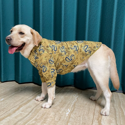 Suvine suur koerasärk Suur koera riided Puudel Šnautser Corgi Samojeed Husky Labrador Kuldne Retriiver Riietus Lemmiklooma kostüüm