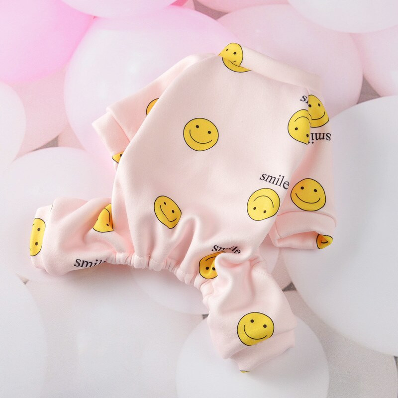 Ugodna pidžama za pse Zimska Kawaii odjeća za male pse Četveronožni flis Topli kombinezoni za štene Chihuahua Kombinezon Odijelo