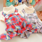 PETCIRCLE haine pentru câini cu nasturi albi salopete cargo pentru câini de talie mică, cățeluș, pisici pentru toate anotimpurile, costum drăguț pentru animale de companie, haine pentru animale de companie, haină pentru câini