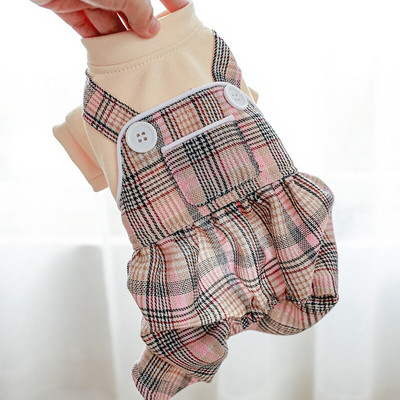 PETCIRCLE haine pentru câini cu nasturi albi salopete cargo pentru câini de talie mică, cățeluș, pisici pentru toate anotimpurile, costum drăguț pentru animale de companie, haine pentru animale de companie, haină pentru câini