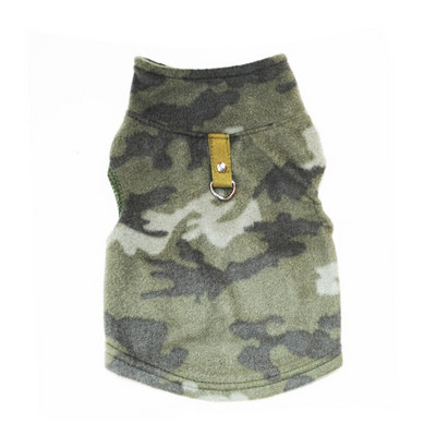 Soojad talvised koerariided fliisist vest koerakutsikale fliisist riided Pehme ruuduline kostüüm koerte sügistalvine loomajakk 40