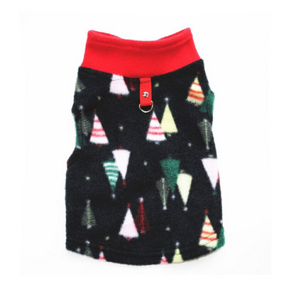 Soojad talvised koerariided fliisist vest koerakutsikale fliisist riided Pehme ruuduline kostüüm koerte sügistalvine loomajakk 40