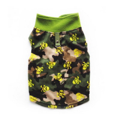 Soojad talvised koerariided fliisist vest koerakutsikale fliisist riided Pehme ruuduline kostüüm koerte sügistalvine loomajakk 40