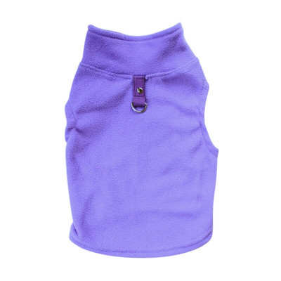 Soojad talvised koerariided fliisist vest koerakutsikale fliisist riided Pehme ruuduline kostüüm koerte sügistalvine loomajakk 40