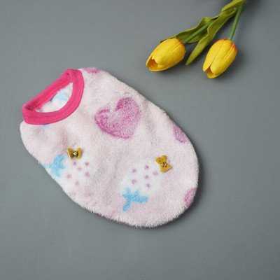 Mäkké flísové oblečenie pre psov pre malé a stredné psy, zimná teplá vesta pre šteniatka a mačky, bunda pre čivavu, plyšový sveter pre yorkshirského shih tzu