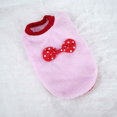 Mäkké flísové oblečenie pre psov pre malé a stredné psy, zimná teplá vesta pre šteniatka a mačky, bunda pre čivavu, plyšový sveter pre yorkshirského shih tzu