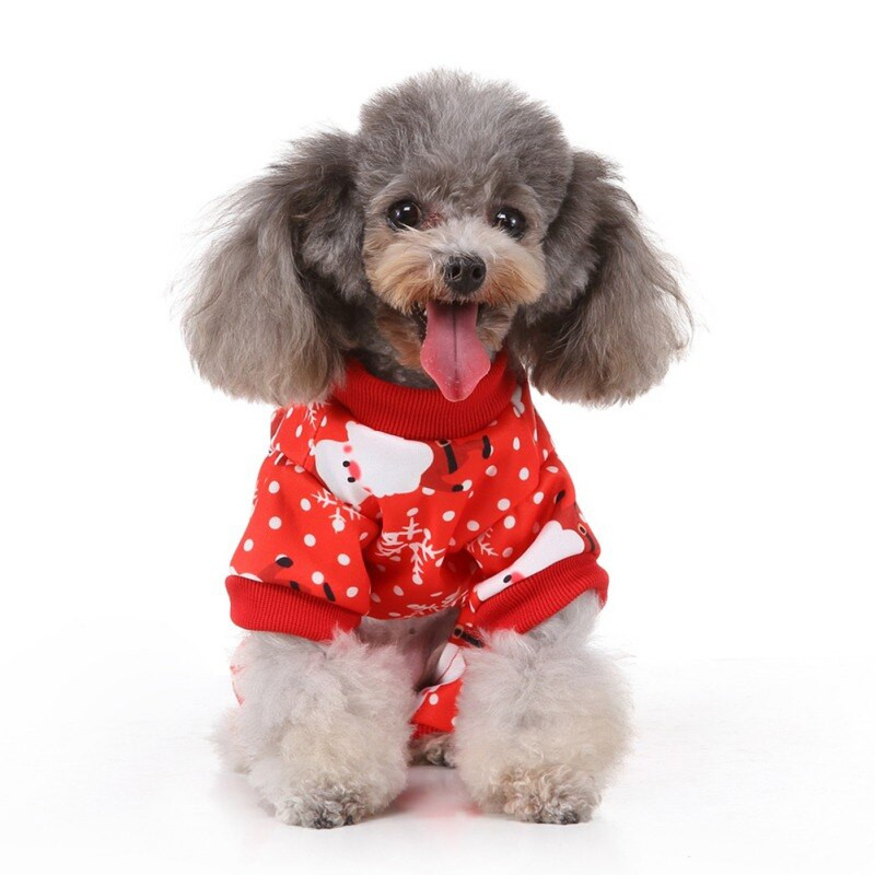 Minkštos šunų pižamos, skirtos naminiams šunims, kalėdiniai šuniukų kombinezonai, laisvalaikio namų rūbai, šilti žieminiai, vilnos, pomeranijos gyvūnėlių reikmenys
