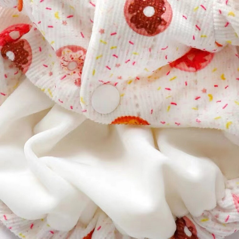 Väike koer riided Sügistalv soe kombinesoon kass armas multikas villane kampsun kutsikas mood paks kapuuts Yorkshire puudli buldog