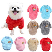 Tikandid Koerariided Lemmikloomakoerte Vest Talvine Soojad Koerariided Väikestele Koertele Palus kutsika Kassimantel Chihuahua Komplektid Lemmikloomatarbed
