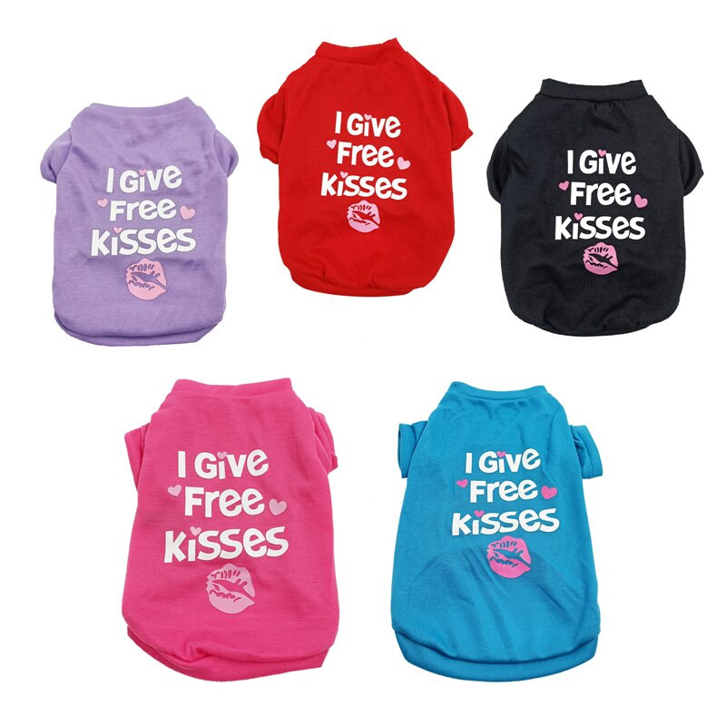 Odjeća za pse s modnim printom, prsluk za Chihuahua buldoga, male pse, topla, mekana pamučna odjeća za kućne ljubimce, majica za štene, kostim, kaput