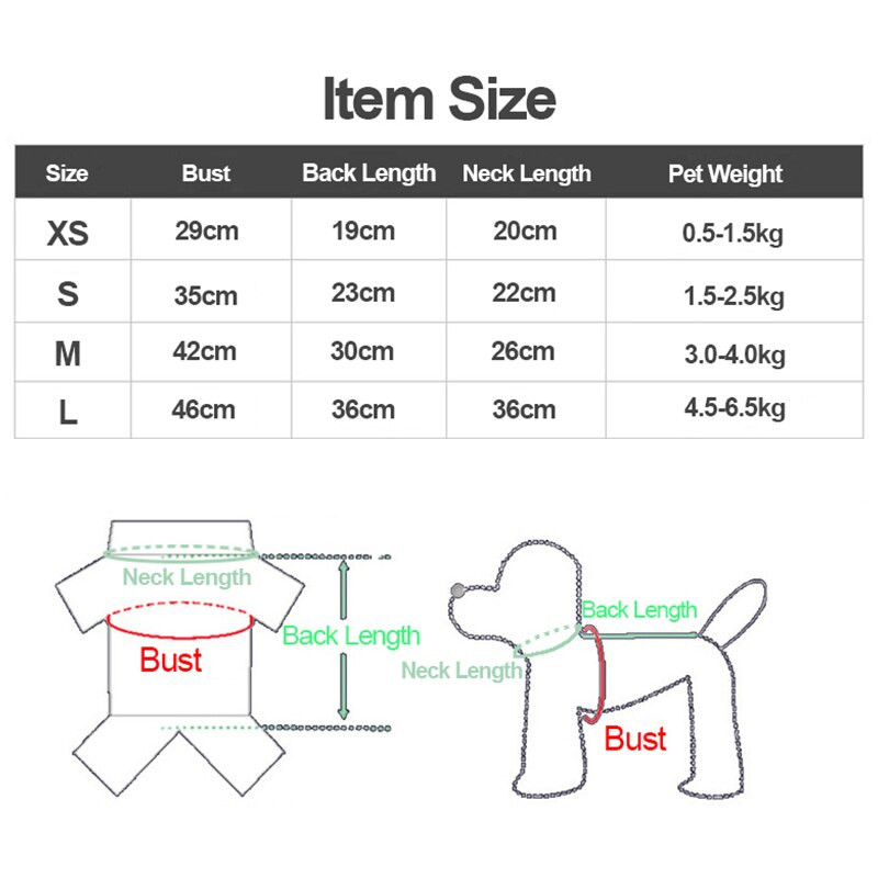 Odjeća za pse s modnim printom, prsluk za Chihuahua buldoga, male pse, topla, mekana pamučna odjeća za kućne ljubimce, majica za štene, kostim, kaput