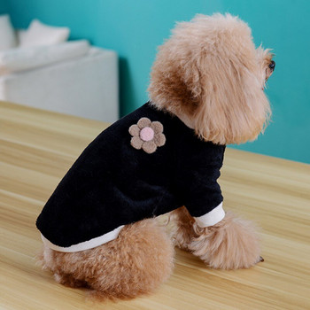 Ρούχα για κατοικίδια χειμερινά ρούχα για σκύλους για κατοικίδια Πιτζάμες μαλακή αθλητική φόρμα για γάτα Puppy Pants T-shirt ή παλτό για κουτάβι Chihuahua Ρούχα για κατοικίδια