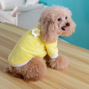 Ρούχα για κατοικίδια χειμερινά ρούχα για σκύλους για κατοικίδια Πιτζάμες μαλακή αθλητική φόρμα για γάτα Puppy Pants T-shirt ή παλτό για κουτάβι Chihuahua Ρούχα για κατοικίδια